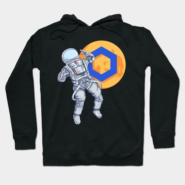 Chainlink Crypto Link Hoodie by BitcoinSweatshirts